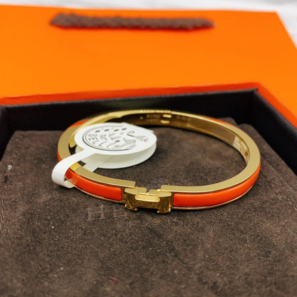 [Marin-Jewelry]BRACELET CLIC HM ROUGE CLASSIQUE 8MM ÉMAIL