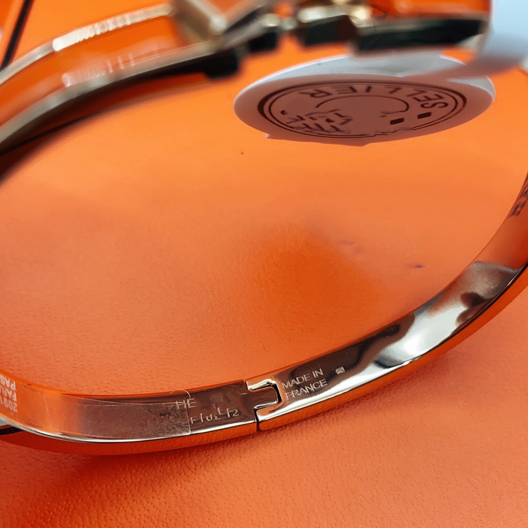 [Marin-Jewelry]BRACELET CLIC HM ROUGE CLASSIQUE 8MM ÉMAIL