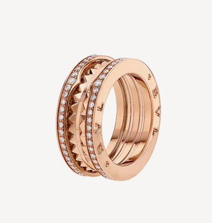 [⭐Marins]ZERO 1 ROCK DIAMOND PINK GOLD