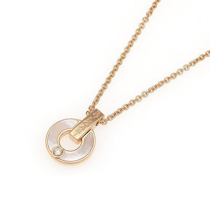 [⭐Marins]GARI NECKLACE PINK GOLD MOP
