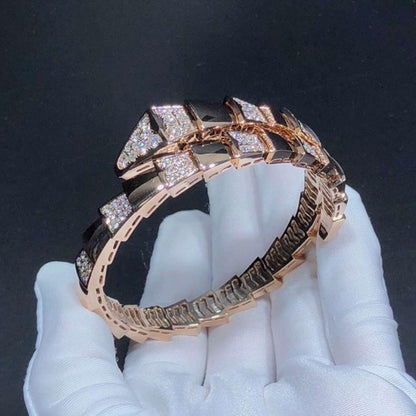 [⭐Marins]SERPENTI BRACELET PINK GOLD DIAMOND