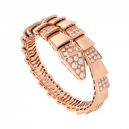 [⭐Marins]SERPENTI BRACELET PINK GOLD DIAMOND