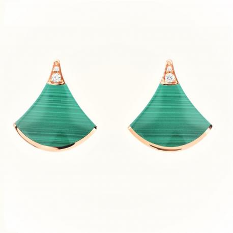 [⭐Marins]DIVAS DREAM EARRINGS PINK GOLD