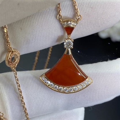 [⭐Marins]DREAM NECKLACE CARNELIAN DIAMOND