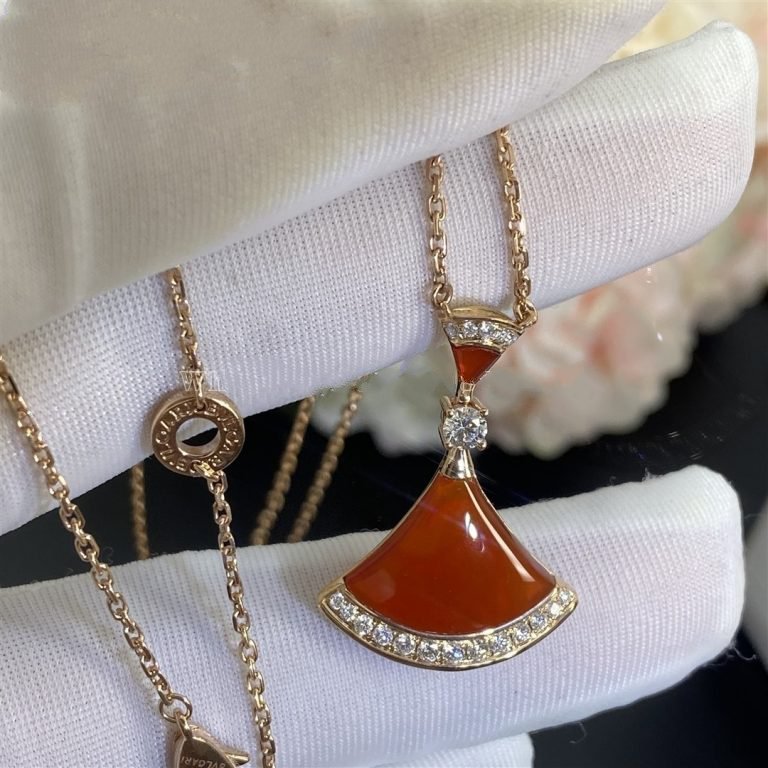 [⭐Marins]DREAM NECKLACE CARNELIAN DIAMOND