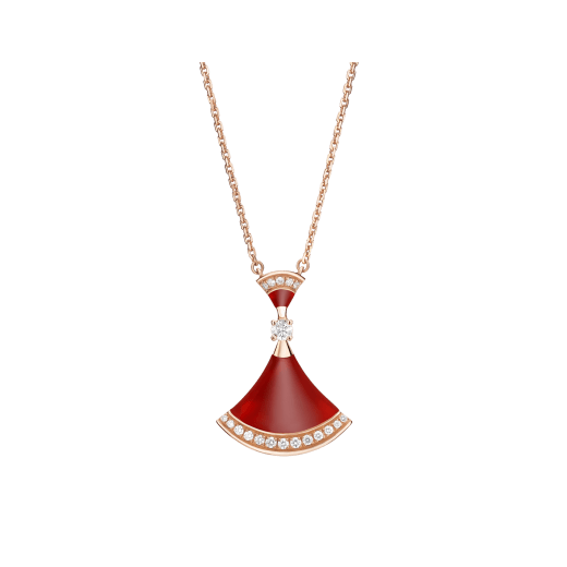 [⭐Marins]DREAM NECKLACE CARNELIAN DIAMOND