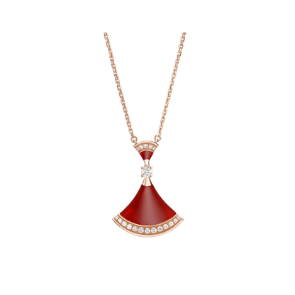 [⭐Marins]DREAM NECKLACE CARNELIAN DIAMOND