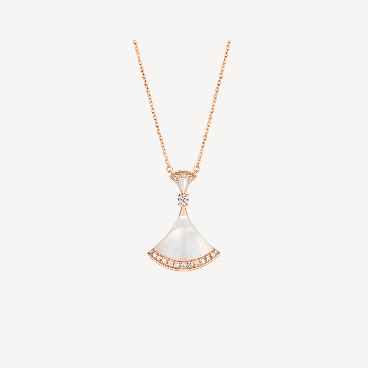 [⭐Marins]DREAM NECKLACE MOP PINK GOLD DIAMOND