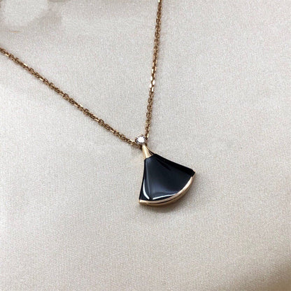 [⭐Marins]DREAM NECKLACE ONYX 1 DIAMOND
