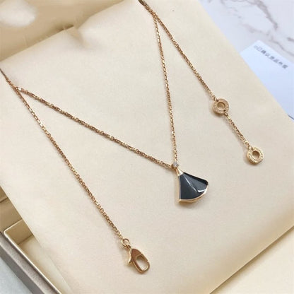 [⭐Marins]DREAM NECKLACE ONYX 1 DIAMOND