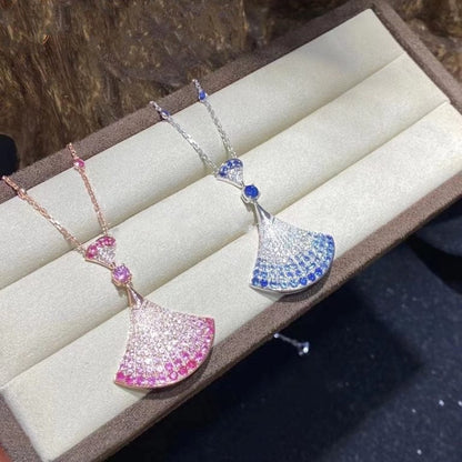 [⭐Marins]DREAM NECKLACE AGATE SILVER DIAMOND