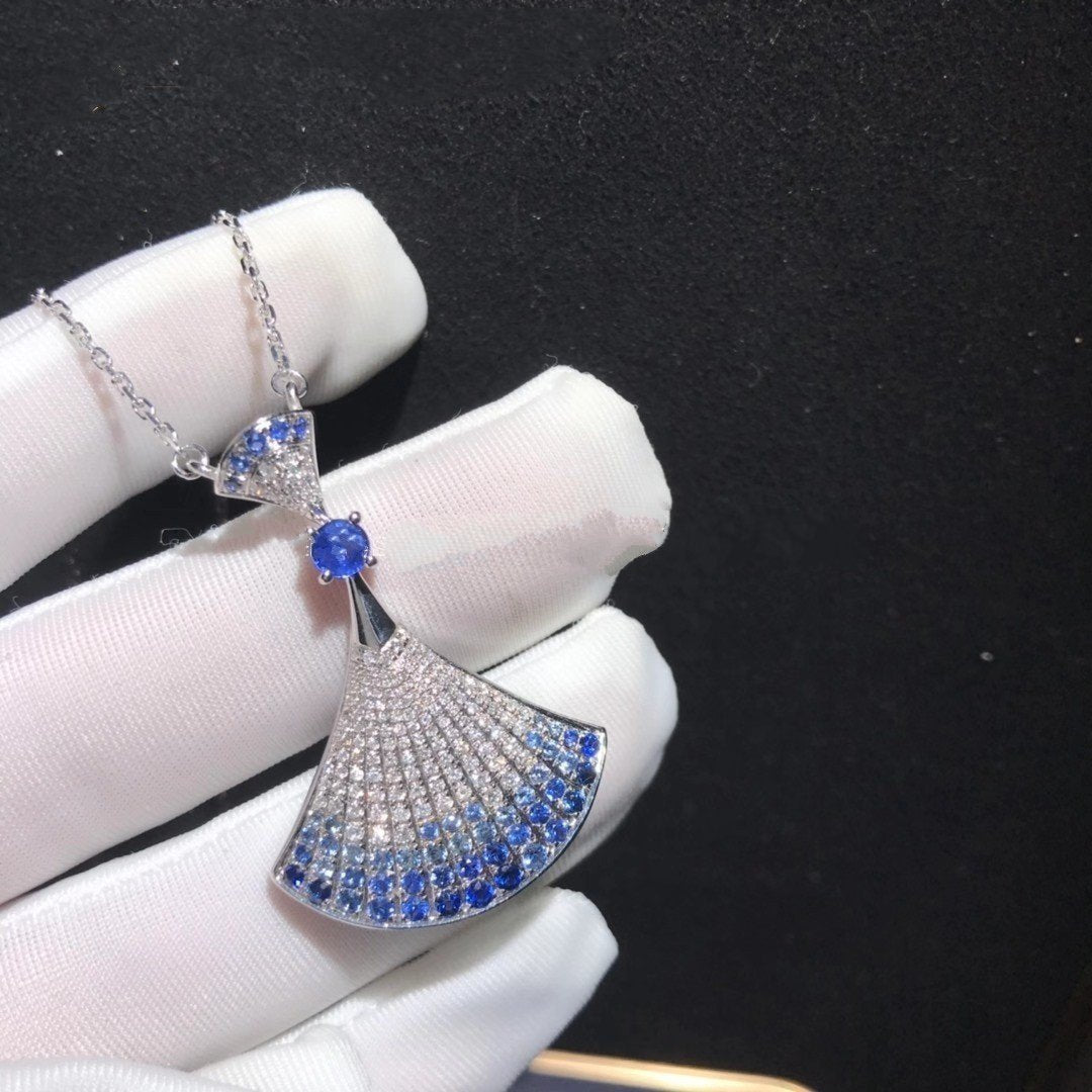 [⭐Marins]DREAM NECKLACE AGATE SILVER DIAMOND