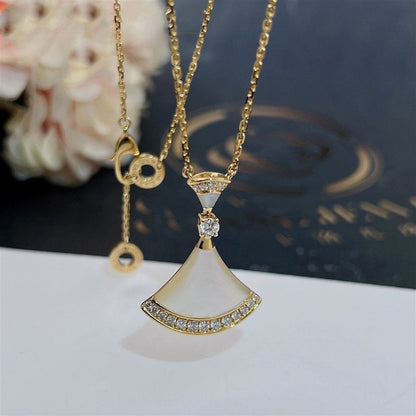 [⭐Marins]DREAM NECKLACE MOP GOLD DIAMOND