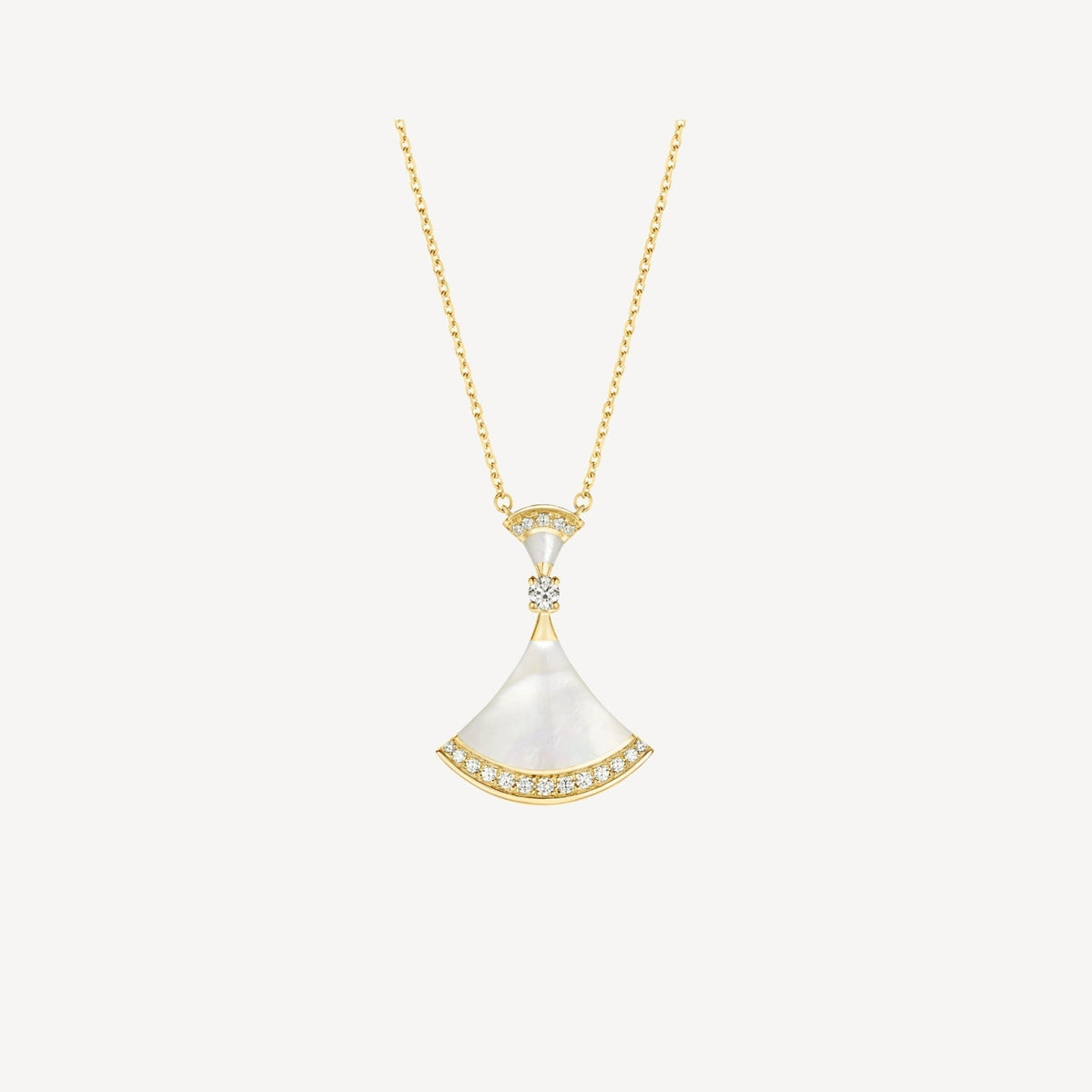 [⭐Marins]DREAM NECKLACE MOP GOLD DIAMOND