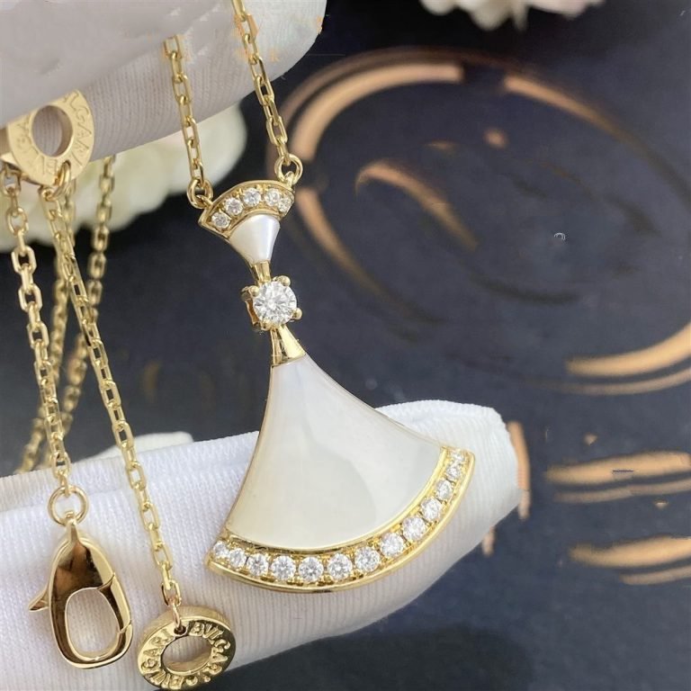 [⭐Marins]DREAM NECKLACE MOP GOLD DIAMOND