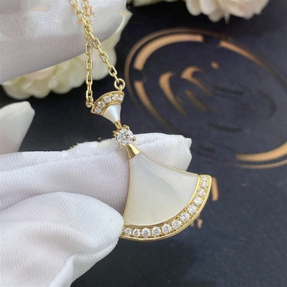 [⭐Marins]DREAM NECKLACE MOP GOLD DIAMOND