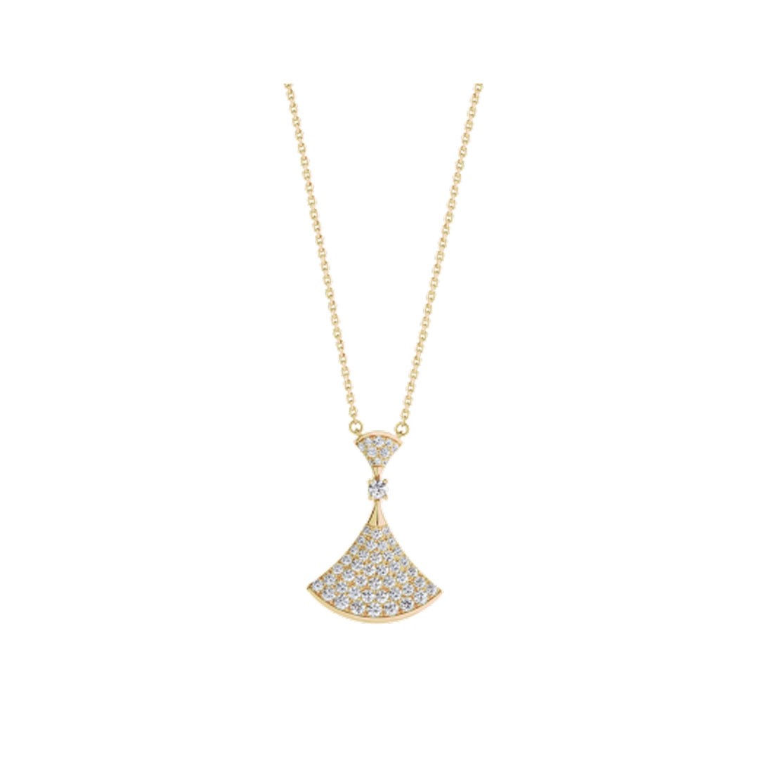 [⭐Marins]DREAM NECKLACE GOLD FULL DIAMOND