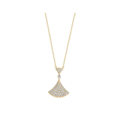 [⭐Marins]DREAM NECKLACE GOLD FULL DIAMOND