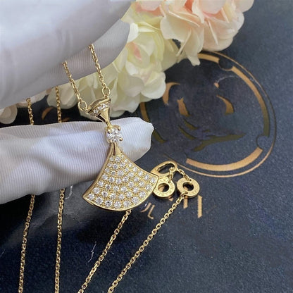 [⭐Marins]DREAM NECKLACE GOLD FULL DIAMOND