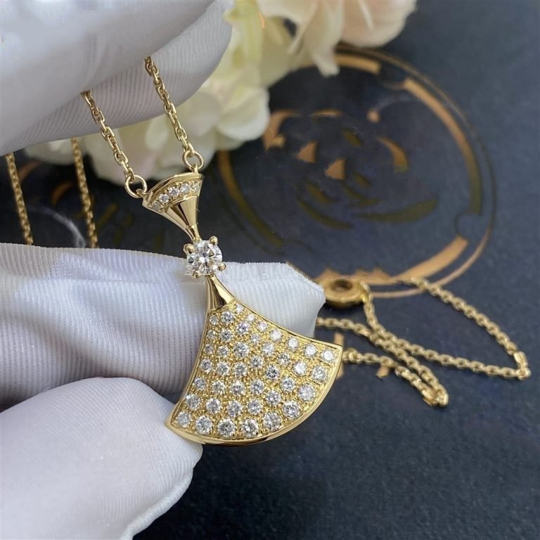 [⭐Marins]DREAM NECKLACE GOLD FULL DIAMOND