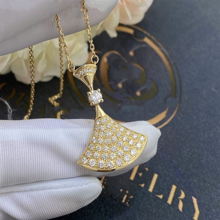 [⭐Marins]DREAM NECKLACE GOLD FULL DIAMOND