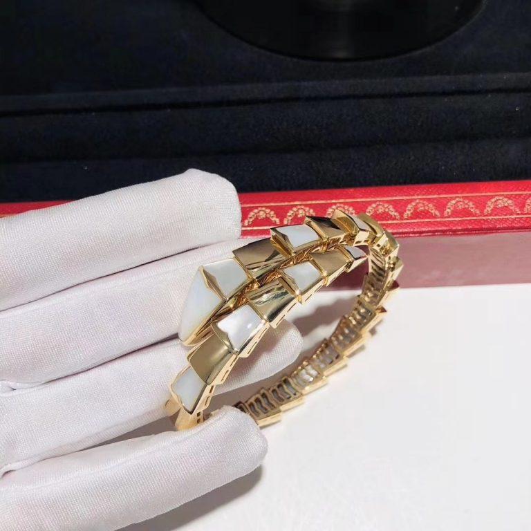 [⭐Marins]SERPENTI BRACELET MOP GOLD