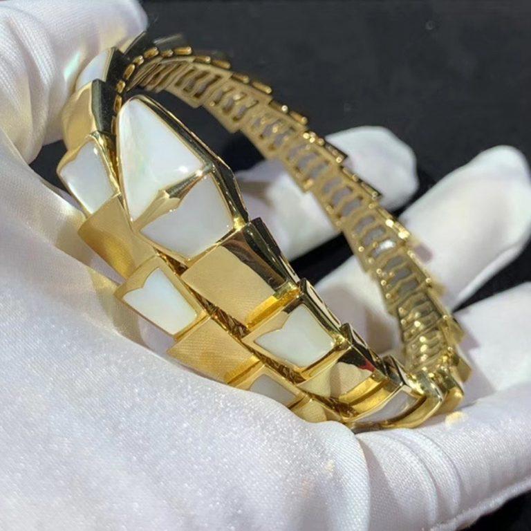[⭐Marins]SERPENTI BRACELET MOP GOLD