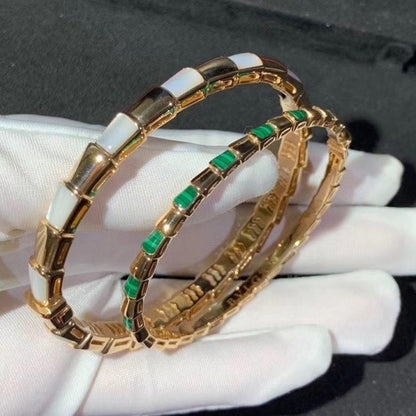 [⭐Marins]SERPENTI BRACELET PINK GOLD MOP