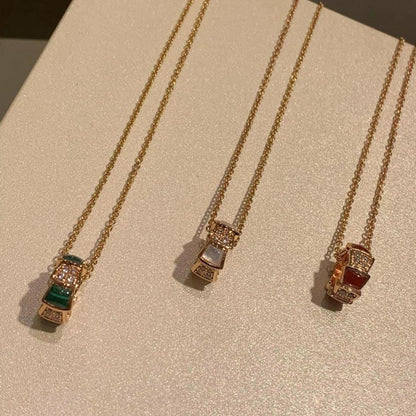 [⭐Marins]SERPENTI PEDANT DIAMOND NECKLACE