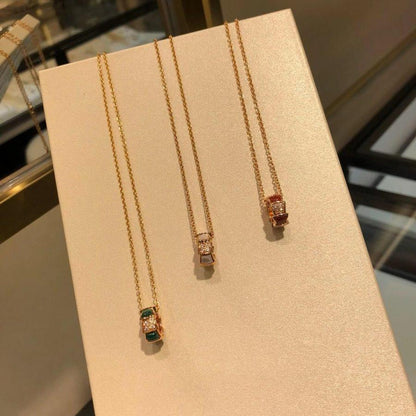 [⭐Marins]SERPENTI PEDANT DIAMOND NECKLACE