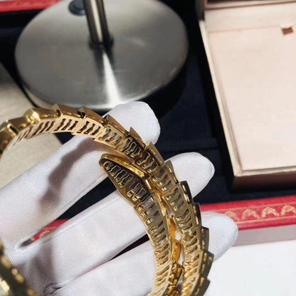 [⭐Marins]SERPENTI BRACELET 8MM GOLD DIAMOND