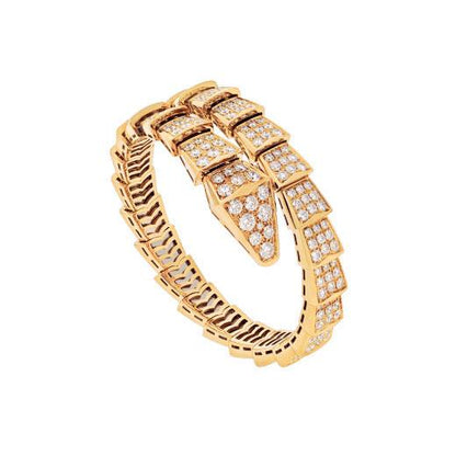 [⭐Marins]SERPENTI BRACELET 8MM GOLD DIAMOND