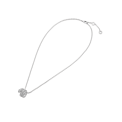 [⭐Marins]SERPENTI  NECKLACE DOUBLE RING DIAMOND