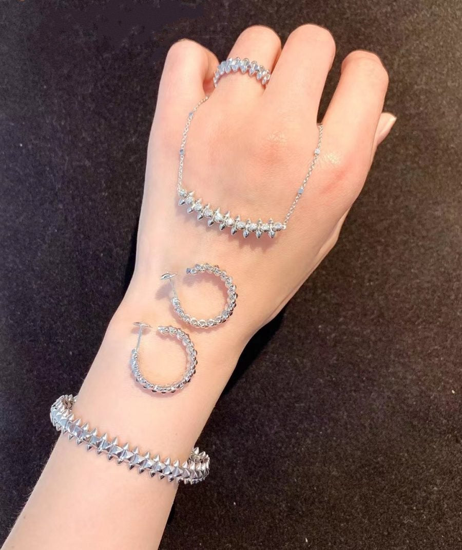 [Marin-Jewelry]CLASH SILVER BRACELET