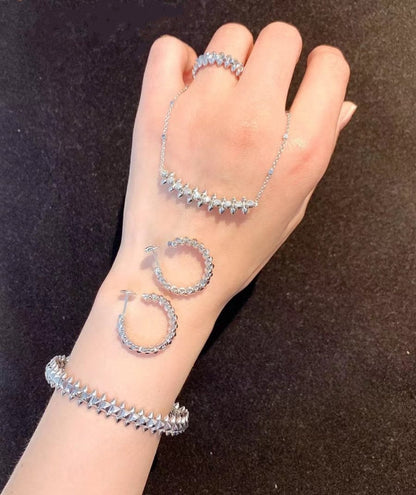 [Marin-Jewelry]CLASH SILVER BRACELET