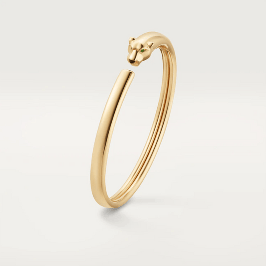 [Marin-Jewelry]PANTHERE GOLD OPEN BRACELET