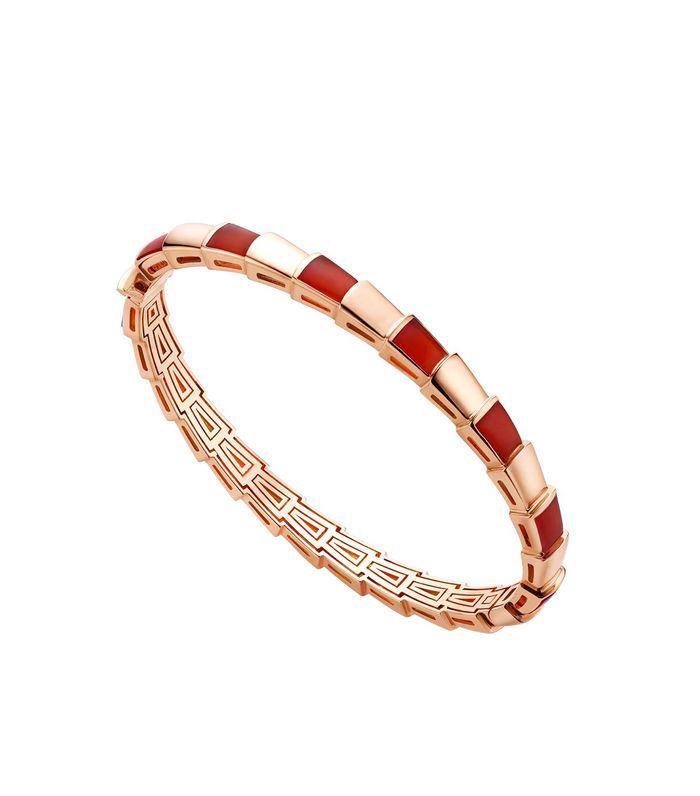 [⭐Marins]SERPENTI BRACELET PINK GOLD RUBELLITE