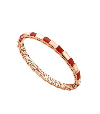 [⭐Marins]SERPENTI BRACELET PINK GOLD RUBELLITE