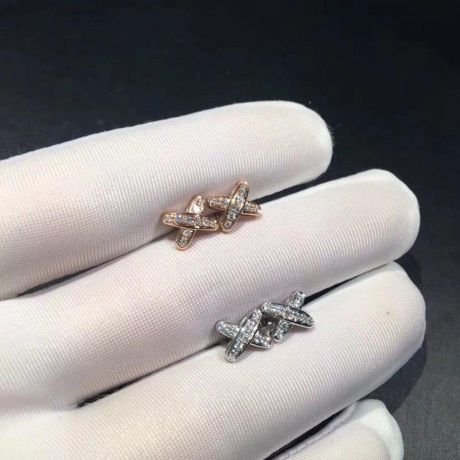 [Marin-Jewelry]BOUCLES D'OREILLES EN DIAMANTS JEUX