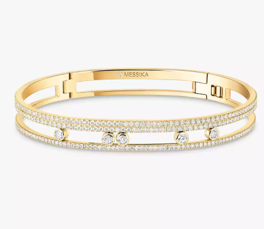 [Marin-Jewelry]M Roman Full Diamond Bracelet