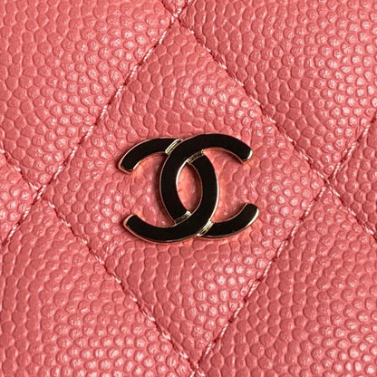 HOBO BAG 21 IN FROLY PINK GRAINED CALFSKIN GOLD HARDWARE