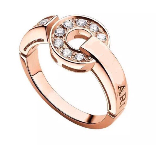 [⭐Marins]DREAM RING DIAMOND PINK GOLD