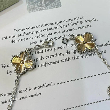 [Marin-Jewelry] COLLECTION BRACELET TRÈFLE 5 MOTIFS LASER