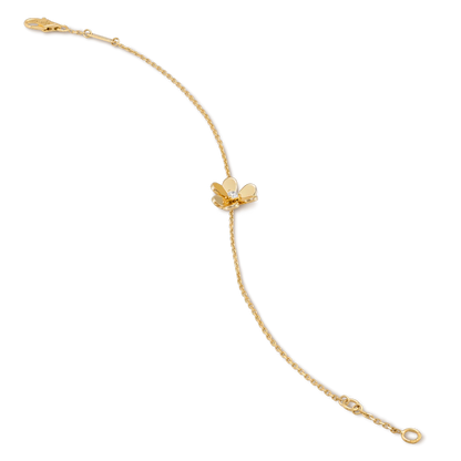[Marin-Jewelry]BRACELET FLEUR FRIVOLE EN OR
