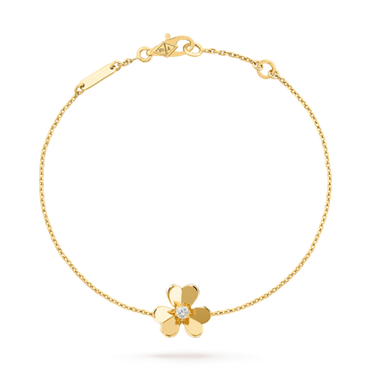 [Marin-Jewelry]BRACELET FLEUR FRIVOLE EN OR