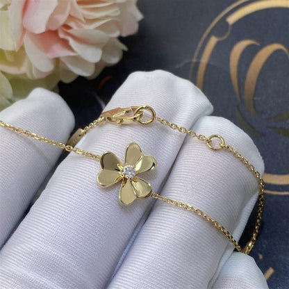 [Marin-Jewelry]BRACELET FLEUR FRIVOLE EN OR