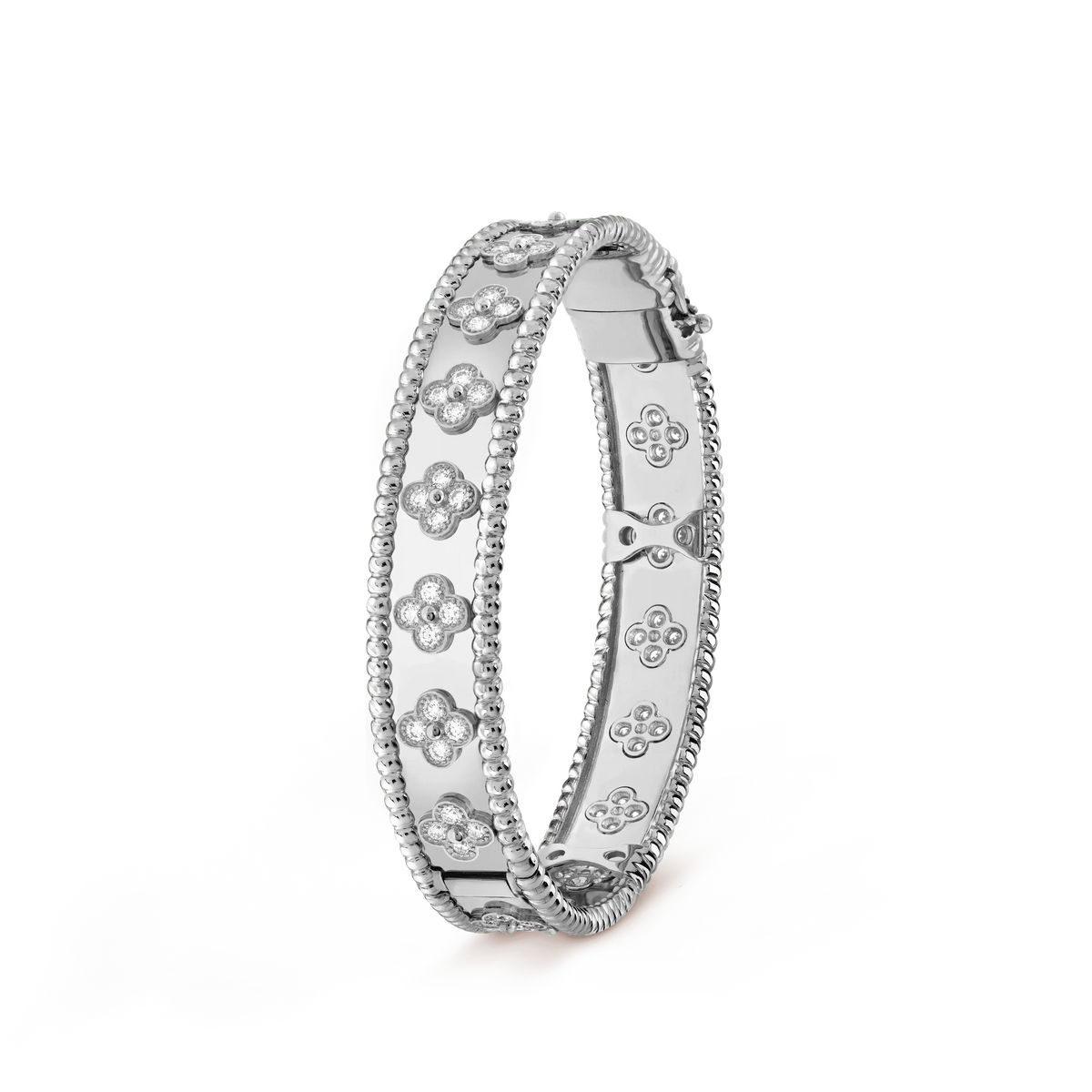 [Marin-Jewelry]クローバーブレスレット 8MM ダイヤモンド