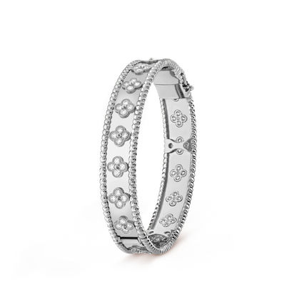 [Marin-Jewelry]クローバーブレスレット 8MM ダイヤモンド