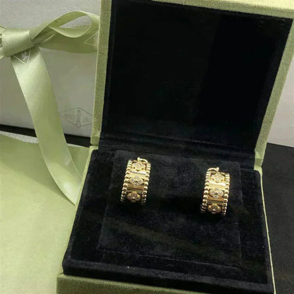 [Marin-Jewelry]BOUCLES D'OREILLES PERLÉE DIAMOND