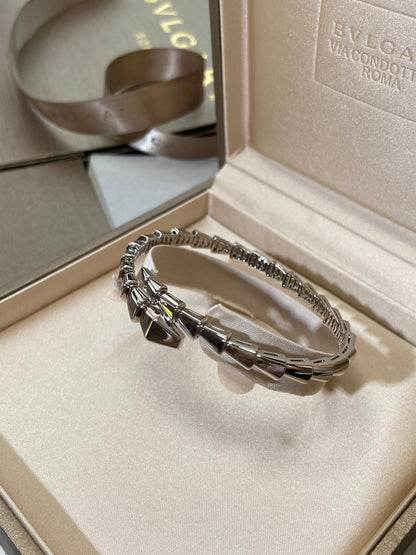 [⭐Marins]SERPENTI VIPER SILVER BRACELET